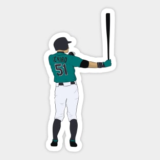 Ichiro Suzuki Sticker